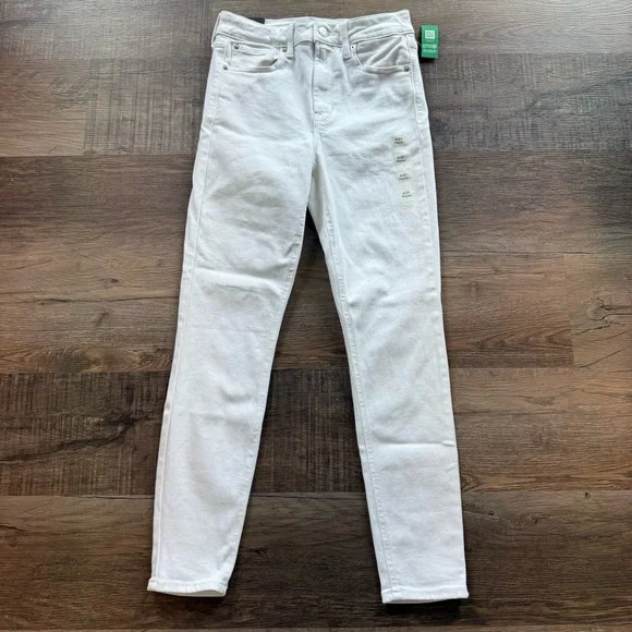 NWT GAP Women's White Skinny Jeans - Picture 4 of 10